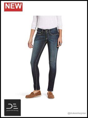 Mid Rise Stretch Skinny Jeans